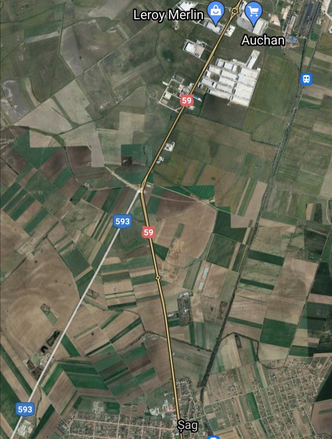 Calea Sagului – Intravilan Industrial – 3 ha.- F.s 83 m