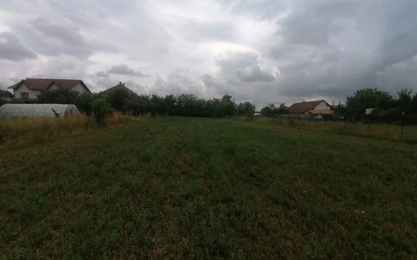 Bucovat – Teren intravilan -loc de casa – 1137 mp -Front 17m