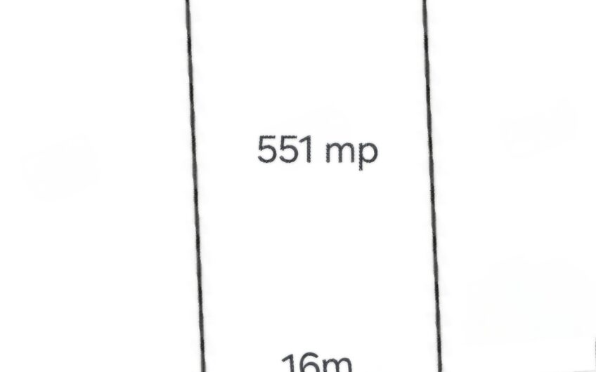 Chisoda – teren intravilan- 551 mp