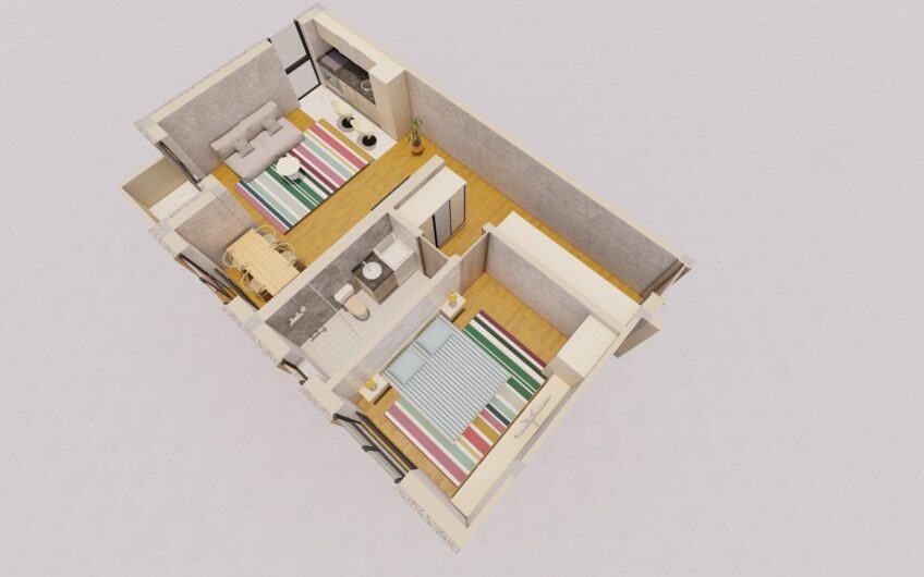 IMI Residence – Sanandrei – Comision 0 – Apartament cu 2 camere, 55 mp +TVA 9%