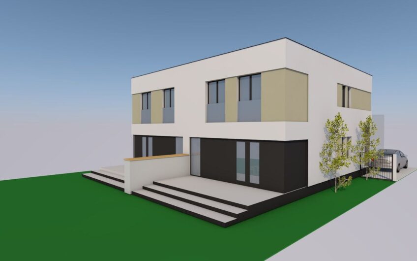Mehala – Teren intravilan – S:440mp – FS:17m – Proiect duplex